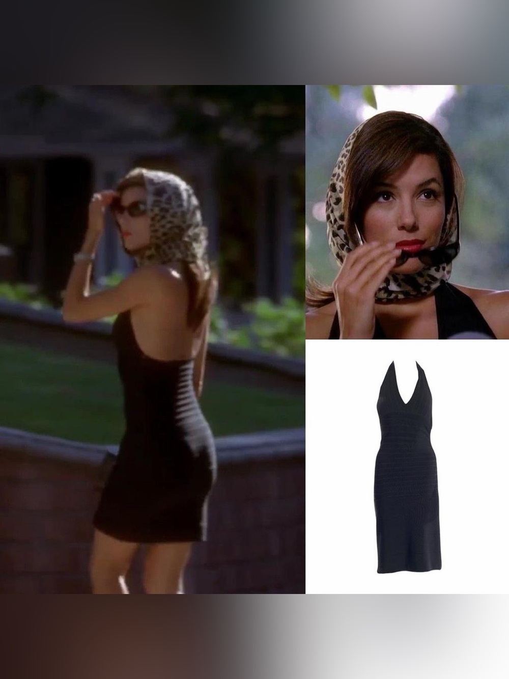 1990s Halter Bandage Dress As Seen On Gabrielle Solis In Desperate Housewives